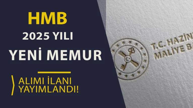 HMB 2025 Yılı Yeni Memur Alımı İlanı! ( Hazine ve Maliye Müfettiş Yardımcısı ) 4 hmb 2025 yılı memur alımı ilanı