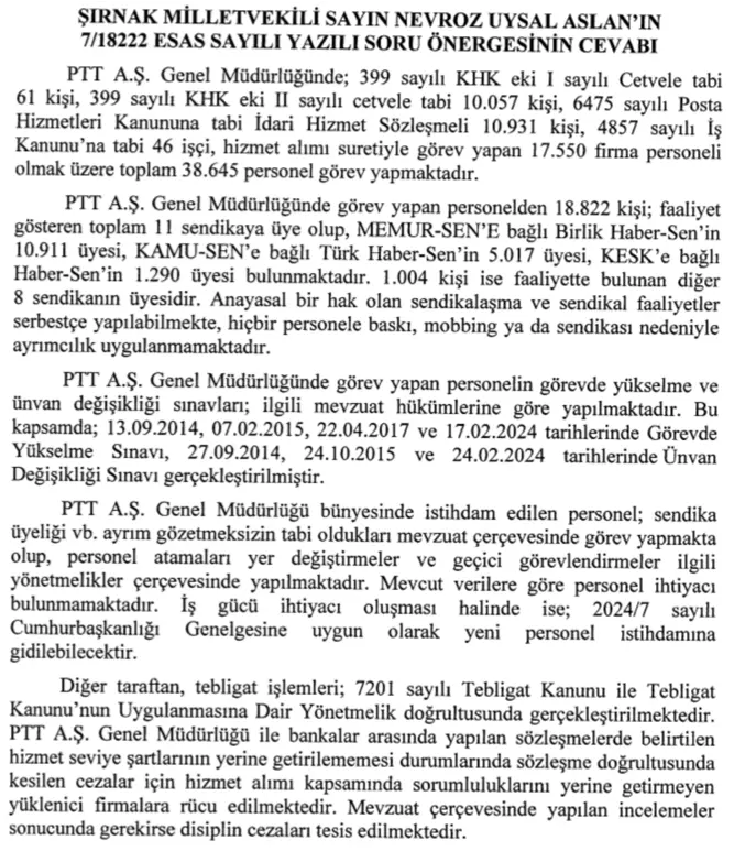 PTT Personel Alımı Açıklaması Geldi! Yeni İlan Geliyor Mu? 1 ptt perosnel aciklamasi