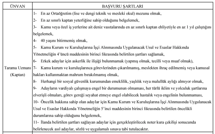 Ulaştırma Bakanlığı 25 Kamu İşçi Alımı İlanı Başvurusu 2 ulastirma 1
