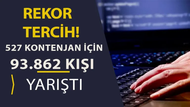 93.862 Kişi 527 Kontenjan İçin Yarıştı: Memur Adaylarının Atama Sorunu Büyüyor 22 93.862 Kişi 527 Kontenjan İçin Yarıştı- Memur Adaylarının Atama Sorunu Büyüyor
