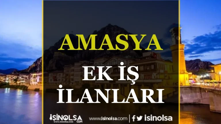 Amasya Ek İş İlanları: Evden Çalışarak Para Kazanma Fırsatları 21 Amasya is ilanlari
