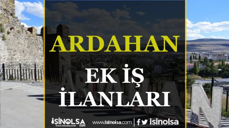 Ardahan Ek İş İlanları: Evden Para Kazanmanın Kolay Yolu 22 Ardahan is ilanlari