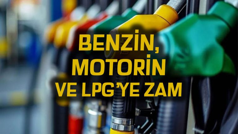 Benzin, Motorin, LPG Fiyatları Yeniden Yükseldi: İşte Şehir Şehir Güncel Liste 23 BENZİN-MOTORN-ZAM