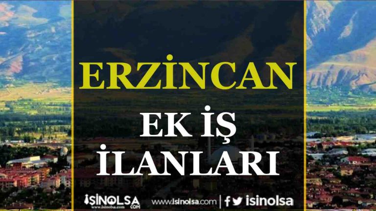 Erzincan’da Ek Gelir İmkanı: Evde Yapılacak İşler ve Detayları 16 Erzincan iş ilanları