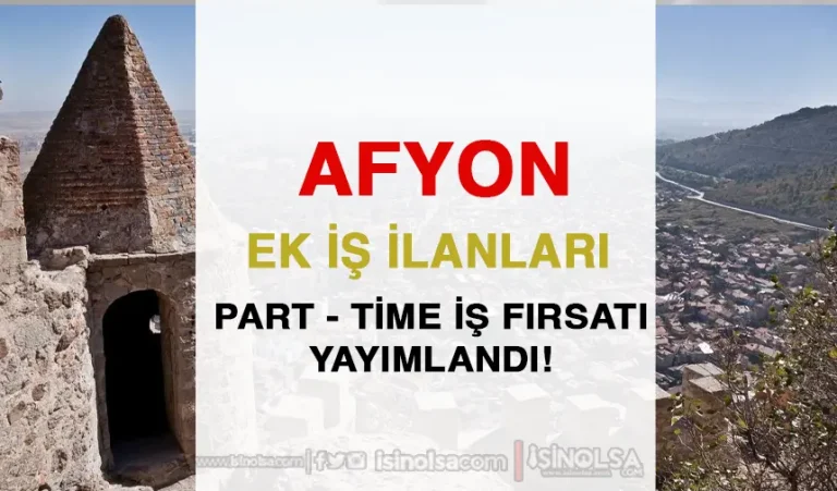 Afyon Ek İş İlanları: Evde Para Kazanmanın Kolay Yolları 22 afyon ek is ilanlari