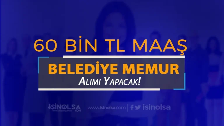 Belediye 60 Bin TL Maaş İle Memur Alımı ( Gülağaç Belediyesi ) 1 belediye memur alımı ilanı