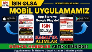 Kamuya Güncel Memur Personel Alımları İşin Olsa Mobil Uygulamalarında!