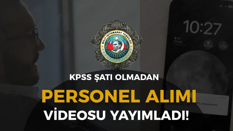 MİT Kariyer Personel Alımı " Bu kariyer bir hayal ürünü değil " Sloganlı Duyurusu! 18 mit personel videosu