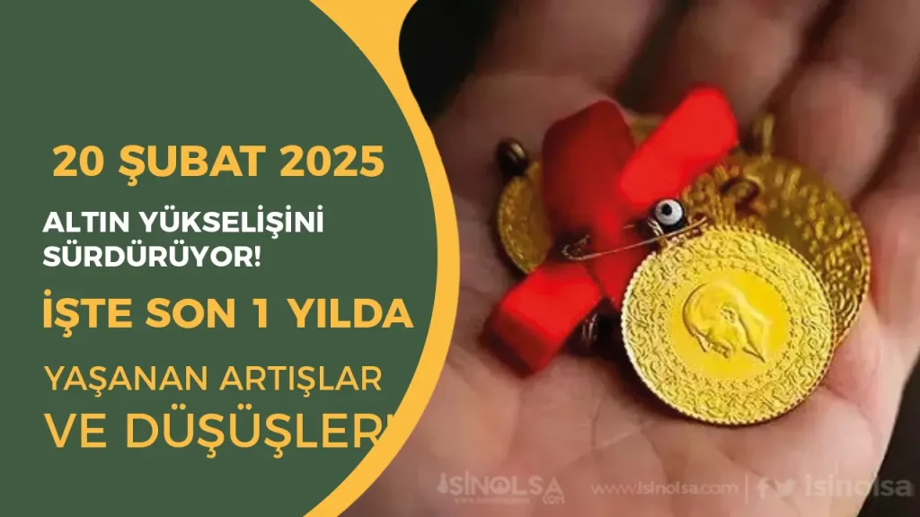 20 Şubat 2025 Altın Fiyatları: Gram Altın, Çeyrek Altın ve Ons Altın Ne Kadar Oldu? 1 20 Şubat 2025 Altın Fiyatları: Gram Altın, Çeyrek Altın ve Ons Altın Ne Kadar Oldu?