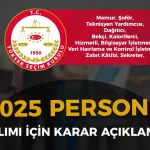 YSK 2025 Yılı Personel Alımı Yapacak! En Az Lise Kontenjanlar Resmi Gazetede Yayımlandı!