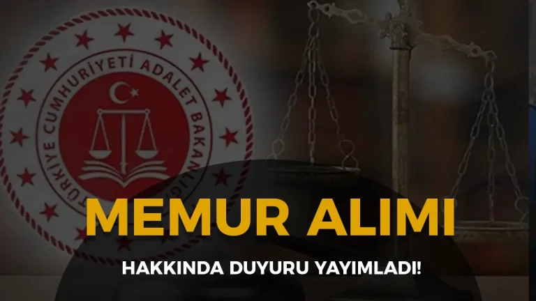 Adalet Bakanlığı Memur Alımı Hakkında Duyuru! ( Stajyer Kontrolör ) 25 adalet bakanlığı memur almı duyurusu