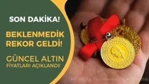 Altın Fiyatlarında Tarihi Zirve! Gram Altın 4200 TL’yi Aştı