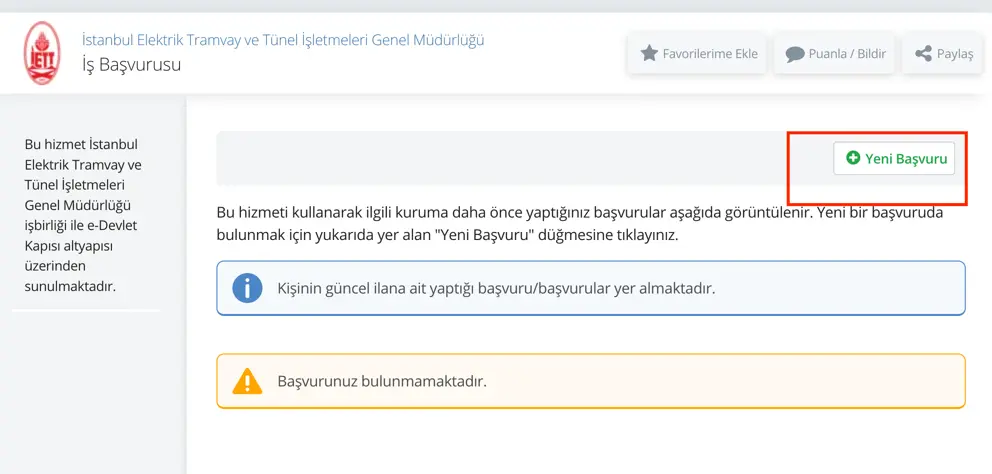 İETT 6 Alanda 148 Memur Alımı İstenen Belgeler! Süreç Devam Ediyor 1 iett memur basvuru