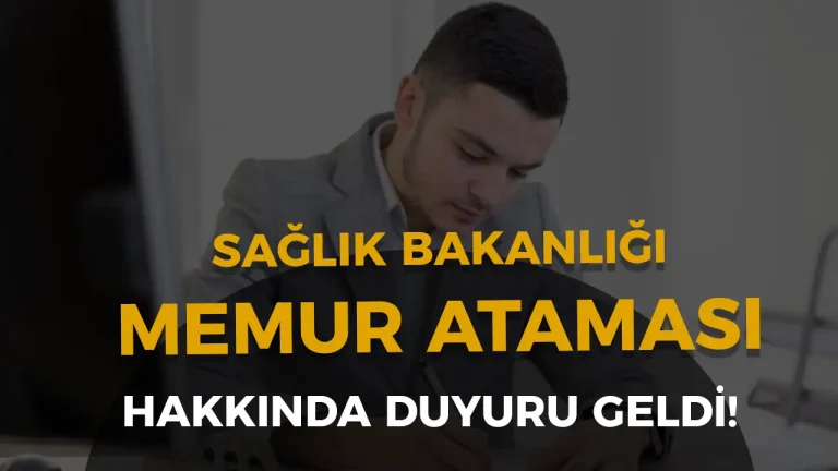 Sağlık Bakanlığı Memur Alımı Atama Duyurusu Geldi! ( Müfettiş yardımcısı ) 23 saglik bakanligi memur atamasi duyurusu
