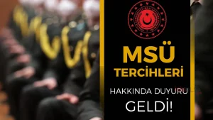 2025-MSÜ Tercih İşlemleri Başladı! Harp Okulları ve Astsubay Meslek Yüksekokulları İçin Kritik Dönem
