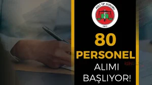 Adalet Bakanlığı ATK 80 Personel Alımı Başvurusu