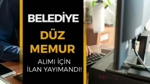 Belediye Düz Memur Memur Alımı ( Çalış Belediyesi ) Başvuru Formu