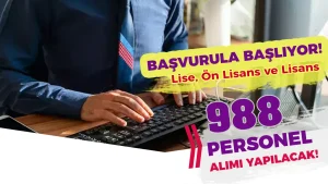 Ticaret Bakanlığı 988 Personel Alımı Başvurusu