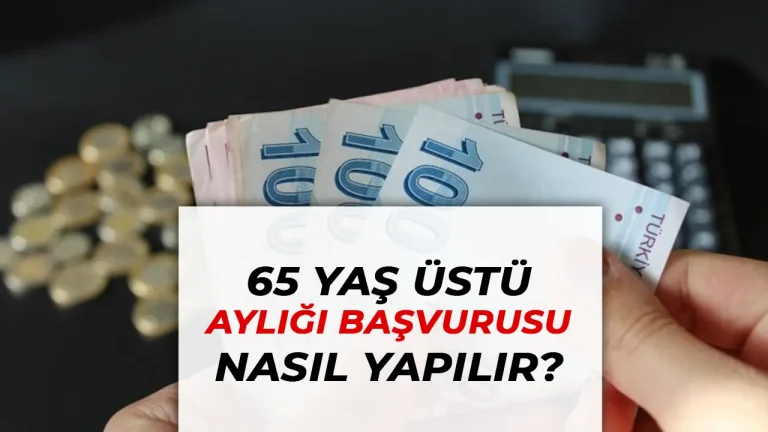65 Yaş Üstü Vatandaşlara Sunulan Yaşlı Aylığı ve Şartları