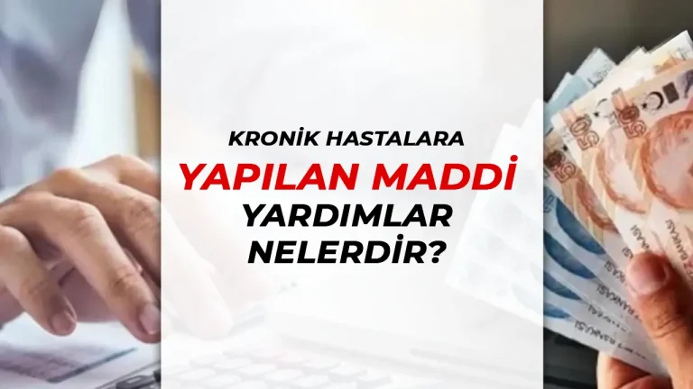 Kronik Hastalara Yapılan Maddi Yardımlar ve Elektrik Desteği