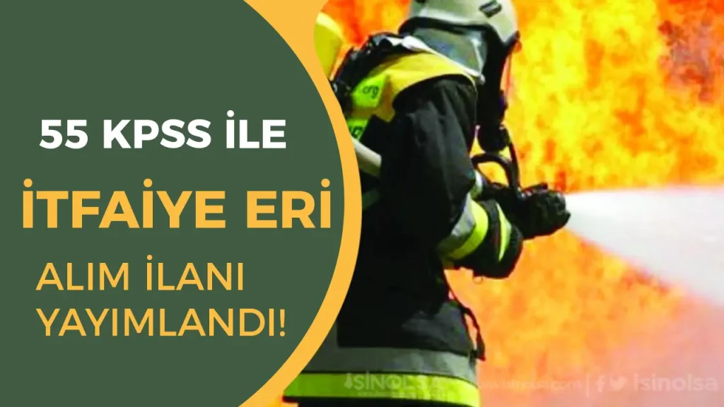 Belediye 55 KPSS İle İtfaiye Eri Alımı Yapıyor ( Ulubey Belediyesi )