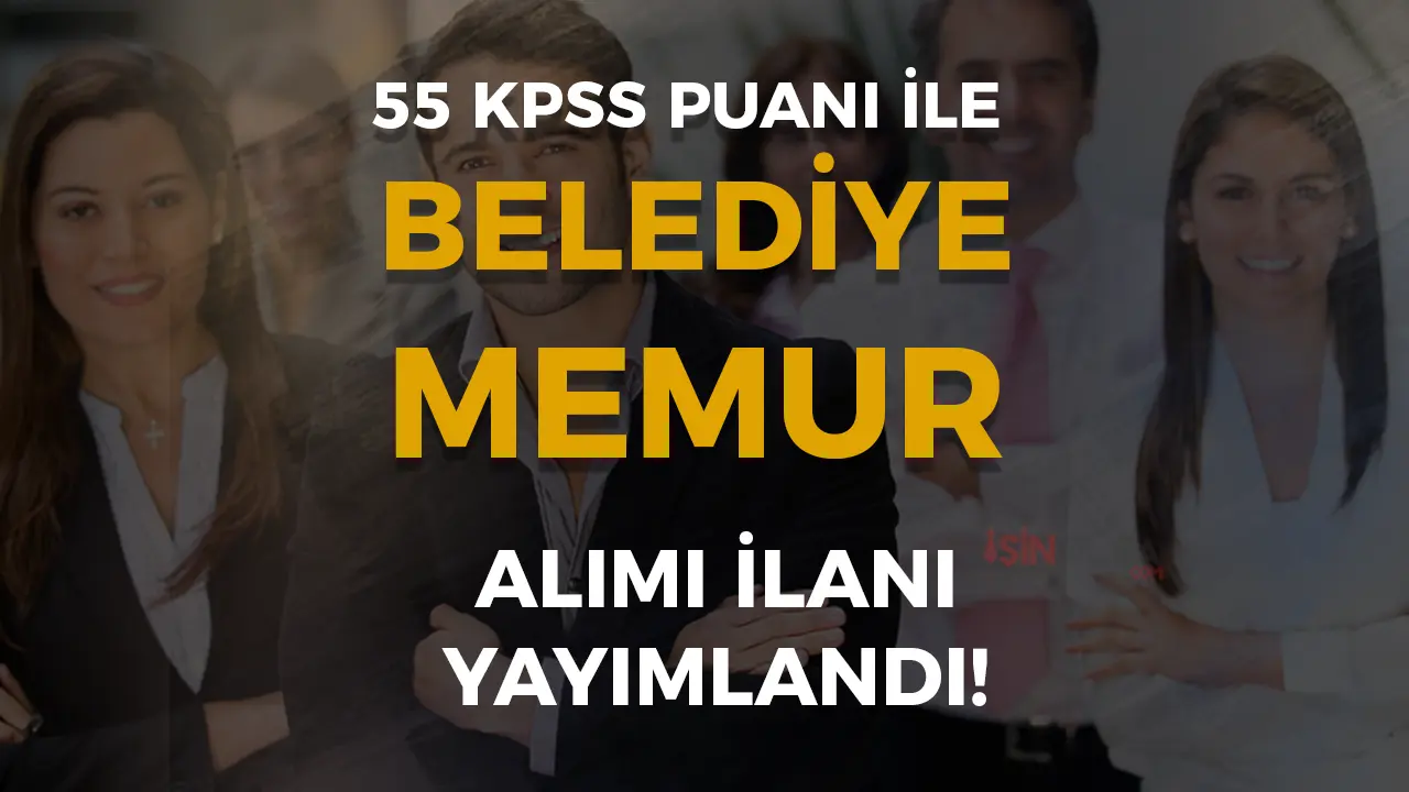 Belediye 55 KPSS ile Memur ve Tahsildar Alacak! ( Adaklı Belediyesi )