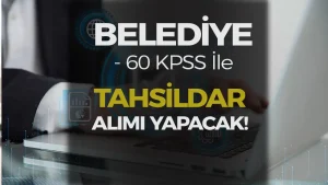 Belediye 60 KPSS İle Memur ( Tahsildar ) Alımı Yapacak! ( Tatvan Belediyesi )