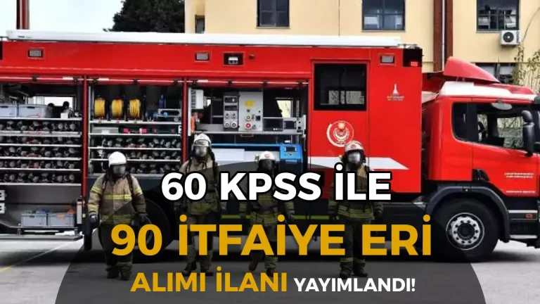 Büyükşehir Belediyesi 90 Memur ( İtfaiye Eri ) Alımı İlanı Yayımlandı! 25 Büyükşehir Belediyesi 90 Memur ( İtfaiye Eri ) Alımı İlanı Yayımlandı!
