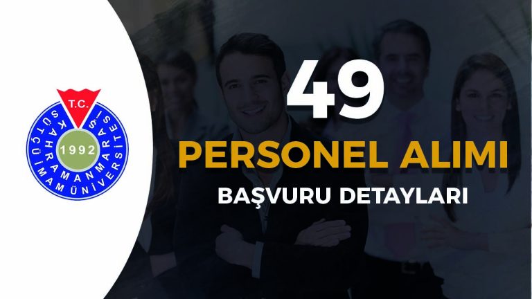 KSÜ 49 Sözleşmeli Personel Alımı Sonuçları ve Taban KPSS? 6 KSÜ 49 Sözleşmeli Personel Alımı Sonuçları ve Taban KPSS?