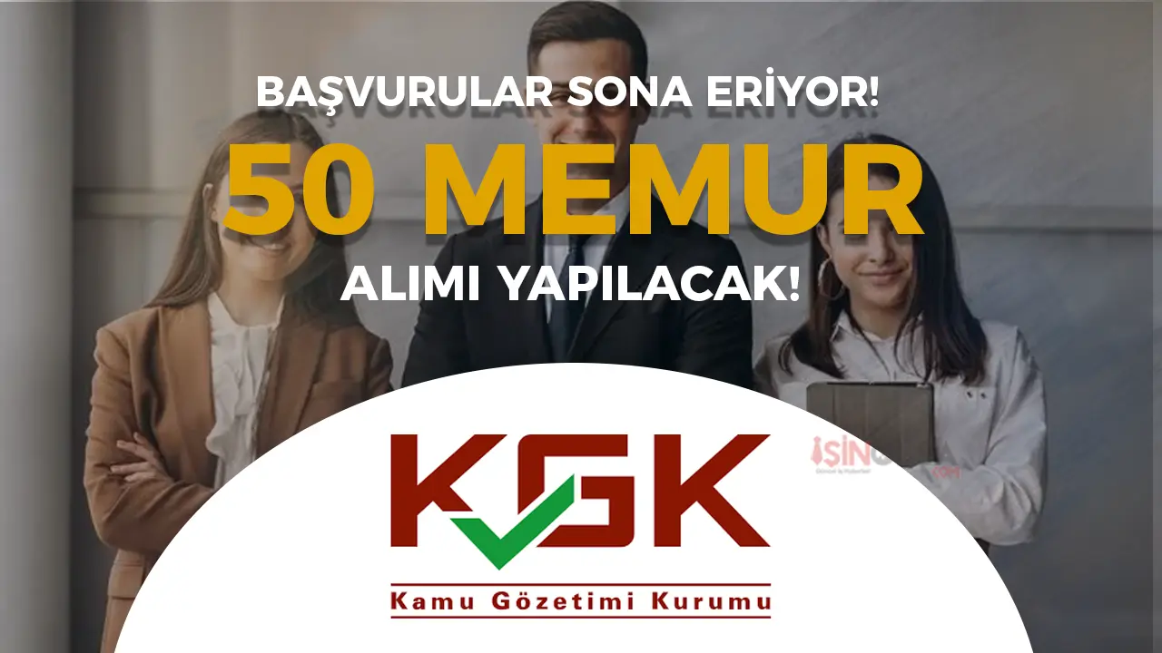 Kamu Gözetimi Kurumu 50 Memur Alımı Başvurusu ve Sonuçları?