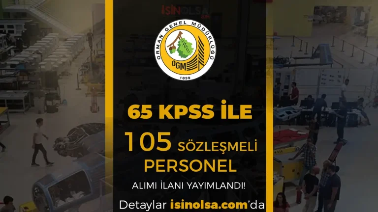 OGM 105 Sözleşmeli İHA Personeli Alımı Yapacak! Görev Yerleri Nelerdir?