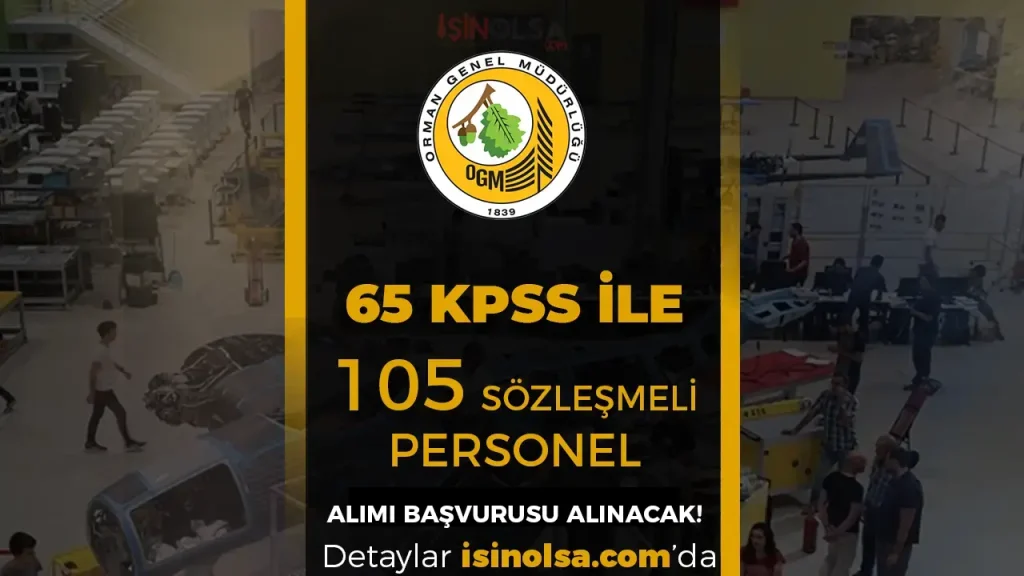 OGM 105 Sözleşmeli İHA Personeli Alımı Yapacak! İşte Kontenjan Dağılım