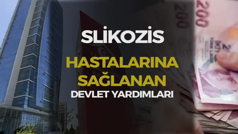 Silikozis Hastalarına Sağlanan Devlet Yardımları 21 Silikozis Hastalarına Sağlanan Devlet Yardımları