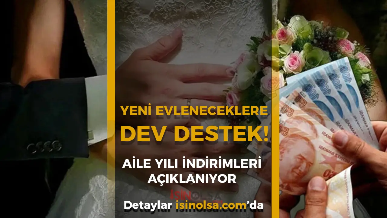 Yeni Evlenecek Gençlere Müjde: Aile Yılı İndirimleri 30 Nisan’da Açıklanıyor