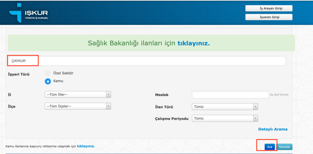 ÇAYKUR 1500 İşçi Alımı İŞKUR Başvurusu Başladı! Başvuru Adımları - Görsel 1 image 78