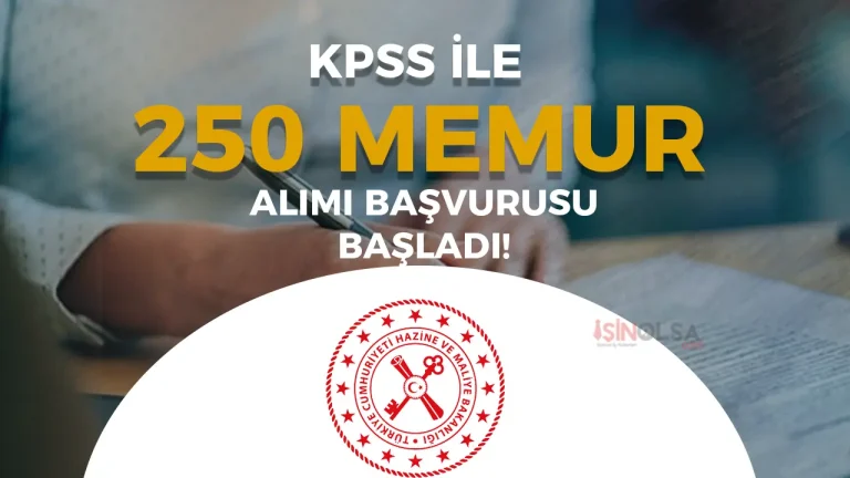 HMB 250 Memur Alımı Başladı! ( Vergi Müfettiş Yardımcısı ) 2 HMB müfettiş yardımcısı alımı 2025