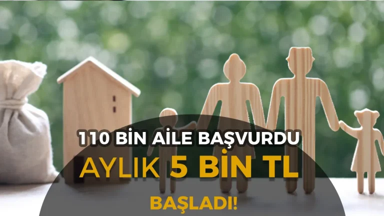 110 Bin Aile Başvurdu! Yeni Doğan Bebeklere Aylık 5 Bin TL Destek Başladı