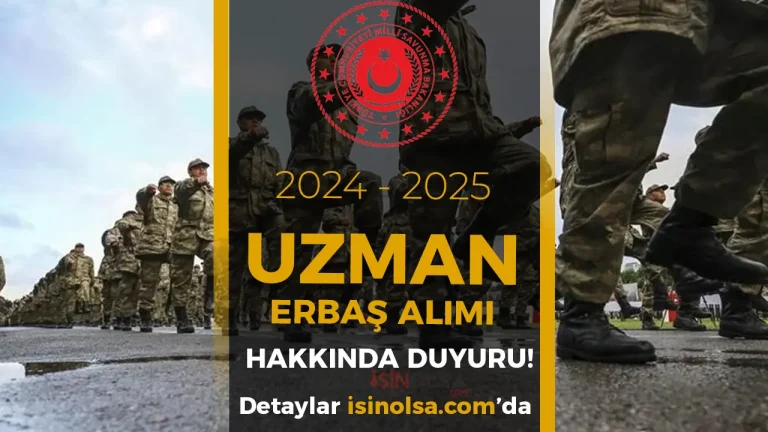 2025 Uzman Erbaş Eğitimleri Başlıyor! Kara Kuvvetleri Komutanlığı’ndan Kesin Kayıt Duyurusu Geldi
