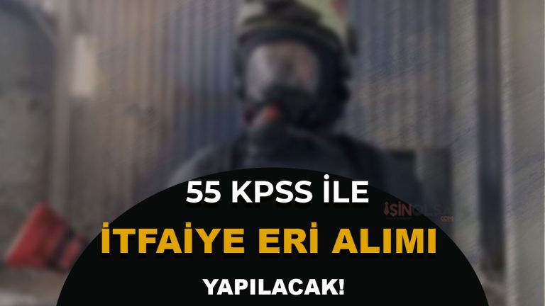 Ulubey Belediyesi 55 KPSS İle İtfaiye Eri Alımı Başvurusu