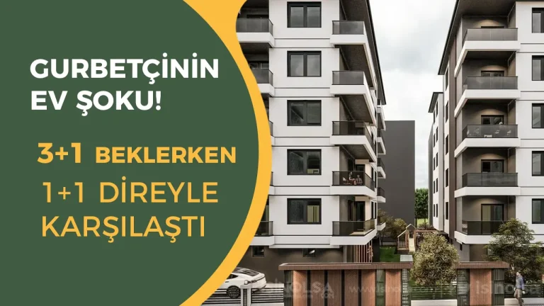 Ankara’da Ev Alan Gurbetçiye Şok: 3+1 Daire 1+1 Çıktı!