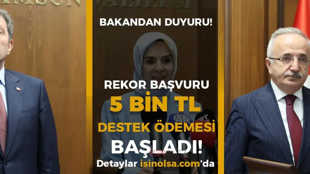 Doğum Yardımına Rekor Başvuru! 163 Bin Aileye 5 Bin TL Destek Ödemesi Başladı – Bakanlıktan Açıklama Geldi 1 Doğum Yardımına Rekor Başvuru! 163 Bin Aileye 5 Bin TL Destek Ödemesi Başladı – Bakanlıktan Açıklama Geldi