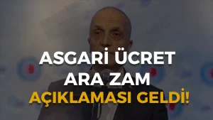 Ergün Atalay’dan Asgari Ücret Mesajı: “Bu Düzen Değişmeden Masaya Oturmayız”
