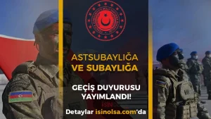 MSB PERTEM’den İki Duyuru Birden! Askeri Personel Geçiş Mülakat ve FYT Duyurusu