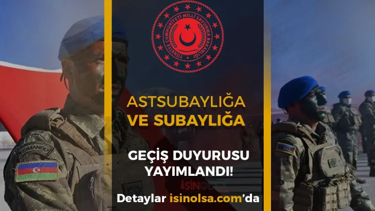 MSB PERTEM’den İki Duyuru Birden! Askeri Personel Geçiş Mülakat ve FYT Duyurusu