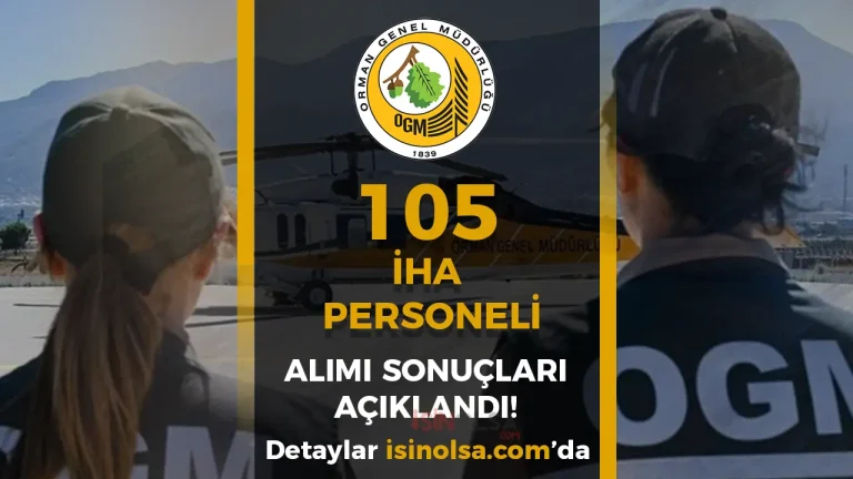 OGM 105 İHA Personeli Alımı Sonuçları Açıklandı! Psikomotor Test Tarihleri Belli Oldu 33 OGM 105 İHA Personeli Alımı Sonuçları Açıklandı! Psikomotor Test Tarihleri Belli Oldu