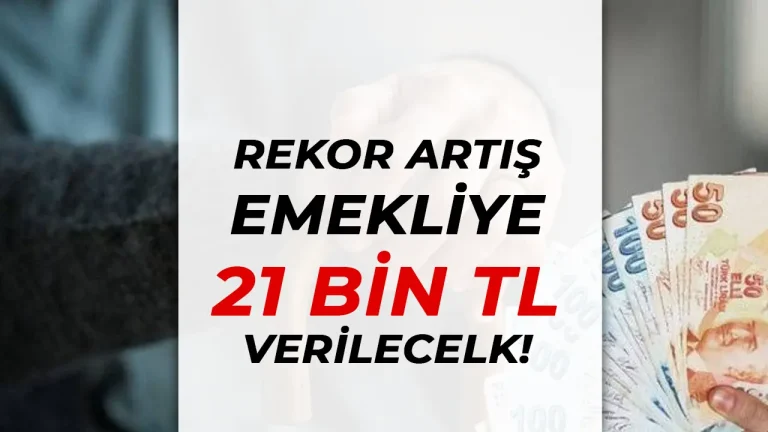 SSK, Bağ-Kur ve Memur Emeklisine 21 Bin TL! Banka Promosyonlarında Rekor Artış