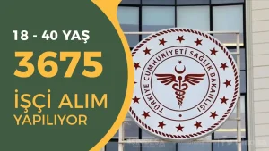 Sağlık Bakanlığı 3675 Süreki ve Eski Hükümlü İşçi Alımı Başvurusu Alıyor