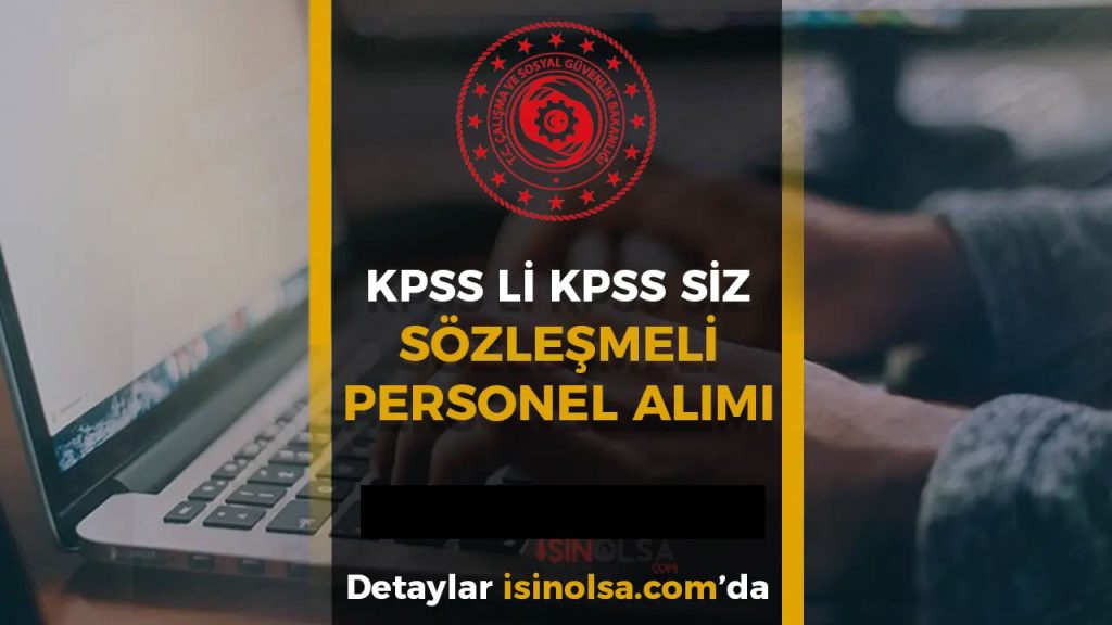 calisma bakanligi personel ali i