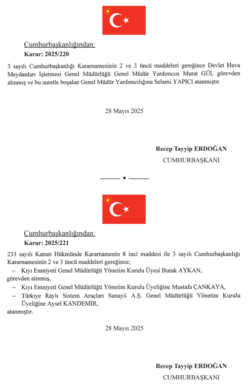 29 Mayıs Cumhurbaşkanlığı Atama Kararı: Bir Çok Kuruma Atama Yapıldı 8 image 164