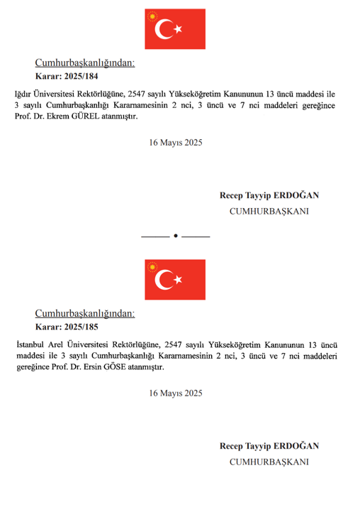 17 Mayıs Cumhurbaşkanlığı Atama Kararı Yayımlandı! 5 image 81